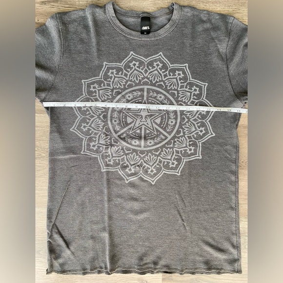Obey Long Sleeve Thermal Gray Size.M - Picture 5 of 5